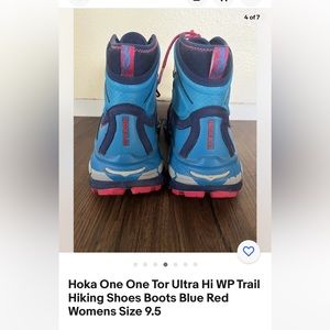 Hoka one one ultra hi hiking boots